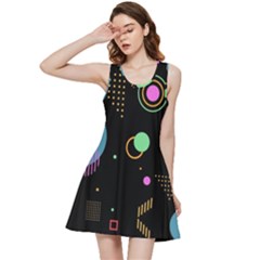 Colartive, Aesthetic, Amoled, Black, Colorful, Desenho Inside Out Racerback Dress by kyorashop23