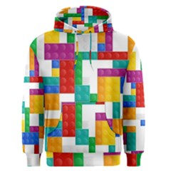 Colorful Bricks, Bricks, Colorful, Colors, Games, Lego, Rainbow Men s Core Hoodie by kyorashop23