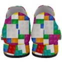 Colorful Bricks, Bricks, Colorful, Colors, Games, Lego, Rainbow Women Slip On Heel Loafers View4