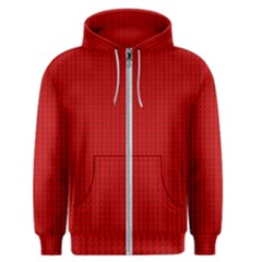 Ed Lego Texture Macro, Red Dots Background, Lego Men s Zipper Hoodie