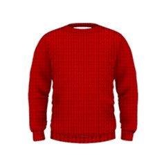 Ed Lego Texture Macro, Red Dots Background, Lego Kids  Sweatshirt