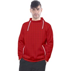 Ed Lego Texture Macro, Red Dots Background, Lego Men s Pullover Hoodie