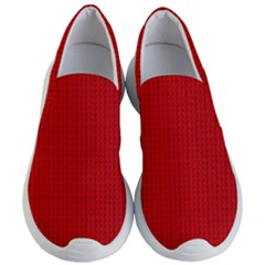 Ed Lego Texture Macro, Red Dots Background, Lego Women s Lightweight Slip Ons by kyorashop23