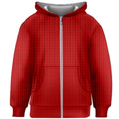 Ed Lego Texture Macro, Red Dots Background, Lego Kids  Zipper Hoodie Without Drawstring