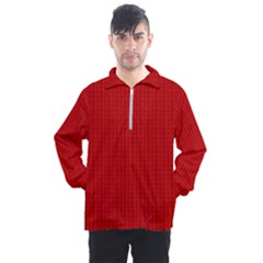 Ed Lego Texture Macro, Red Dots Background, Lego Men s Half Zip Pullover