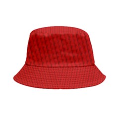 Ed Lego Texture Macro, Red Dots Background, Lego Inside Out Bucket Hat by kyorashop23