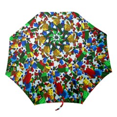 Falling Lego Bricks, Desenho Folding Umbrellas by kyorashop23