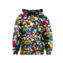 Falling Lego Bricks, Desenho Kids  Pullover Hoodie View1