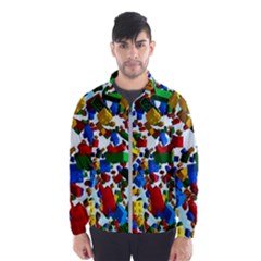 Falling Lego Bricks, Desenho Men s Windbreaker