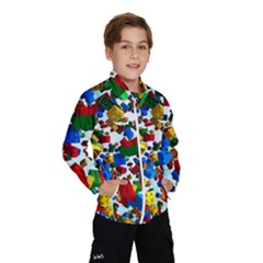 Falling Lego Bricks, Desenho Kids  Windbreaker