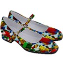 Falling Lego Bricks, Desenho Women s Mary Jane Shoes View3