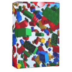 Falling Lego Bricks, Desenho Playing Cards Single Design (rectangle) With Custom Box