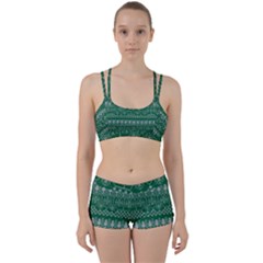 Christmas Knit Digital Perfect Fit Gym Set