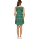 Christmas Knit Digital Tiered Sleeveless Mini Dress View4