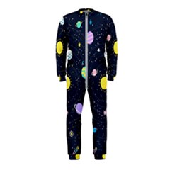 Aesthetic Outer Space Cartoon Art Onepiece Jumpsuit (kids)