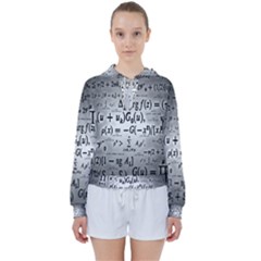 Math Formula Women s Tie Up Sweat