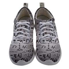 Math Formula Women Athletic Shoes by Bedest