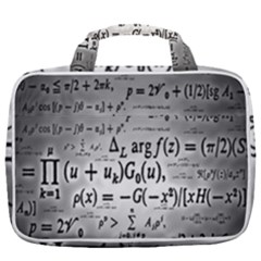 Math Formula Travel Toiletry Bag With Hanging Hook