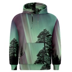 Silhouette Of Aurora Borealis Men s Core Hoodie