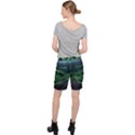 Jungle Road Hawaii Asphalt Mountains Green Women s Pocket Shorts View2