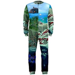 The Overworld Aurora Subnautica Onepiece Jumpsuit (men)