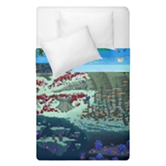 The Overworld Aurora Subnautica Duvet Cover Double Side (single Size) by Bedest