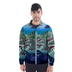 The Overworld Aurora Subnautica Men s Windbreaker