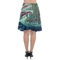 The Overworld Aurora Subnautica Chiffon Wrap Front Skirt View2