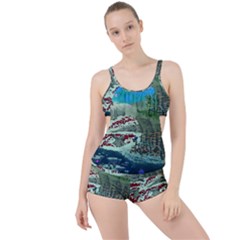 The Overworld Aurora Subnautica Boyleg Tankini Set  by Bedest