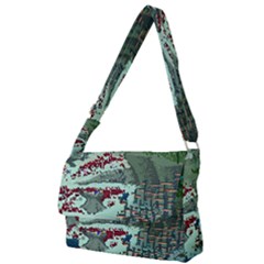 The Overworld Aurora Subnautica Full Print Messenger Bag (s) by Bedest