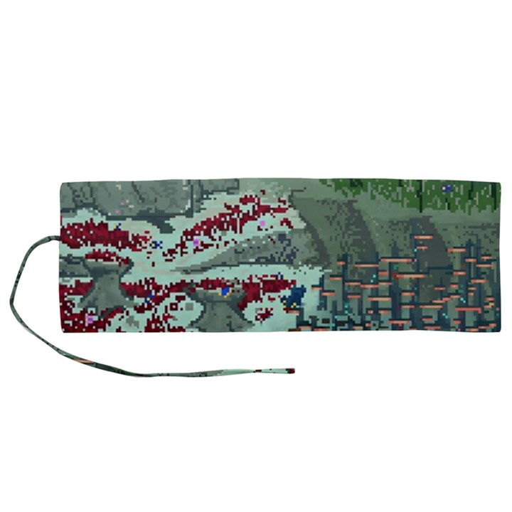 The Overworld Aurora Subnautica Roll Up Canvas Pencil Holder (M)