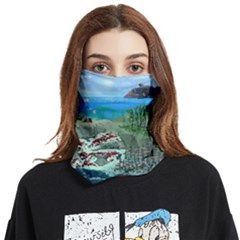 The Overworld Aurora Subnautica Face Covering Bandana (two Sides) by Bedest