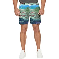 The Overworld Aurora Subnautica Men s Runner Shorts by Bedest