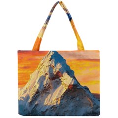 Himalaya Nature Mountain Mini Tote Bag by Bedest