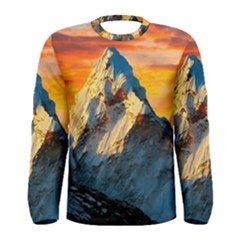 Himalaya Nature Mountain Men s Long Sleeve T-shirt