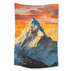 Himalaya Nature Mountain Large Tapestry