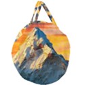 Himalaya Nature Mountain Giant Round Zipper Tote View2