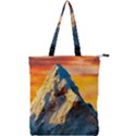 Himalaya Nature Mountain Double Zip Up Tote Bag View1