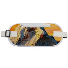 Himalaya Nature Mountain Rounded Waist Pouch by Bedest