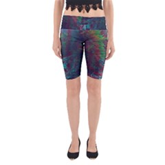 Foroest Nature Trippy Yoga Cropped Leggings by Bedest