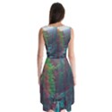 Foroest Nature Trippy Sleeveless Chiffon Dress   View2