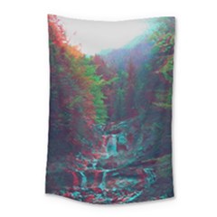 Foroest Nature Trippy Small Tapestry