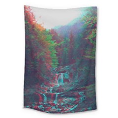 Foroest Nature Trippy Large Tapestry