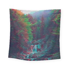 Foroest Nature Trippy Square Tapestry (small)