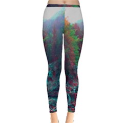 Foroest Nature Trippy Inside Out Leggings by Bedest