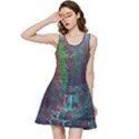 Foroest Nature Trippy Inside Out Racerback Dress View1