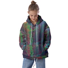 Foroest Nature Trippy Kids  Oversized Hoodie