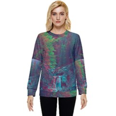 Foroest Nature Trippy Hidden Pocket Sweatshirt