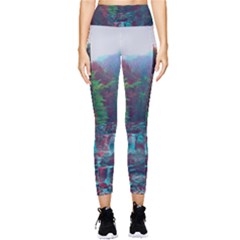 Foroest Nature Trippy Pocket Leggings  by Bedest