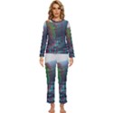 Foroest Nature Trippy Womens  Long Sleeve Lightweight Pajamas Set View1